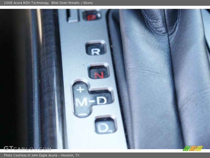 Billet Silver Metallic / Ebony 2008 Acura MDX Technology
