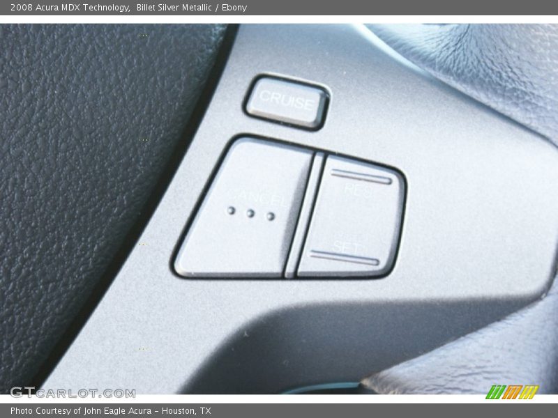 Billet Silver Metallic / Ebony 2008 Acura MDX Technology