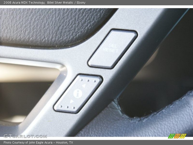 Billet Silver Metallic / Ebony 2008 Acura MDX Technology
