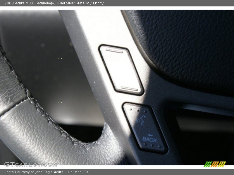 Billet Silver Metallic / Ebony 2008 Acura MDX Technology