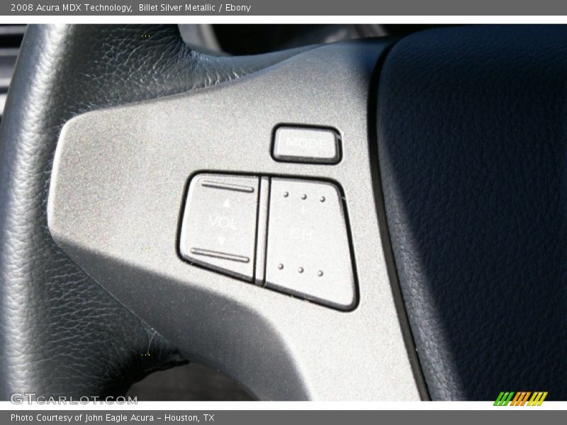 Billet Silver Metallic / Ebony 2008 Acura MDX Technology