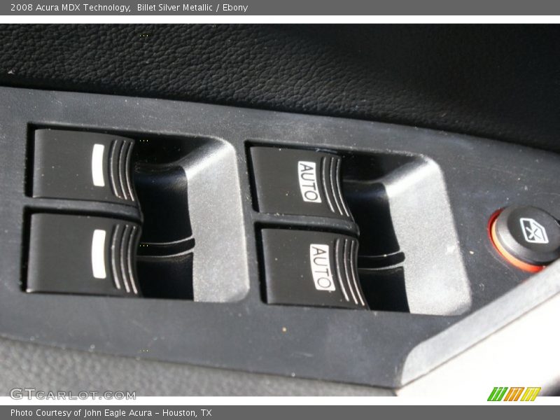 Billet Silver Metallic / Ebony 2008 Acura MDX Technology