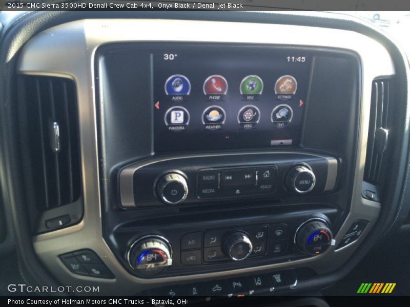 Onyx Black / Denali Jet Black 2015 GMC Sierra 3500HD Denali Crew Cab 4x4