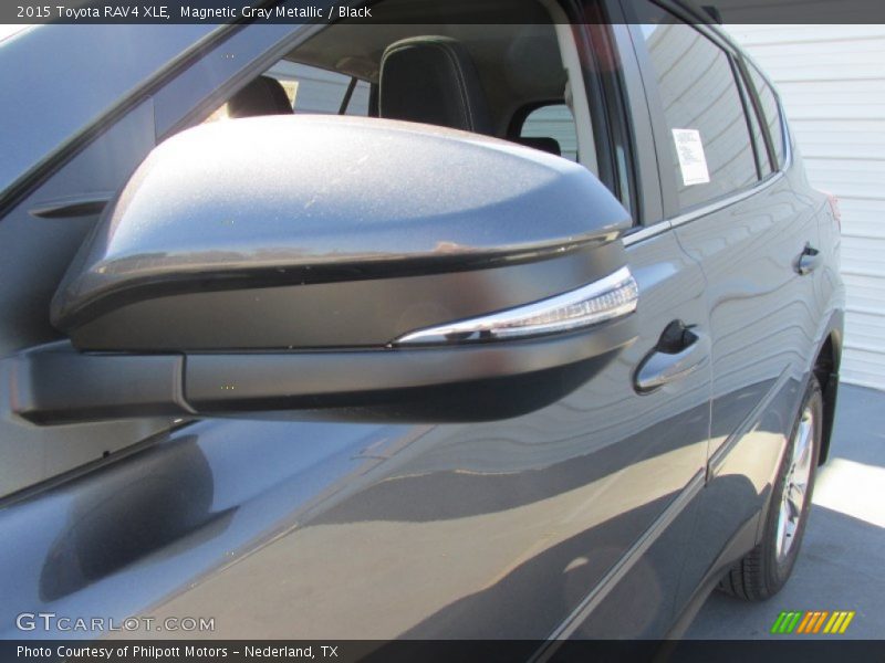 Magnetic Gray Metallic / Black 2015 Toyota RAV4 XLE