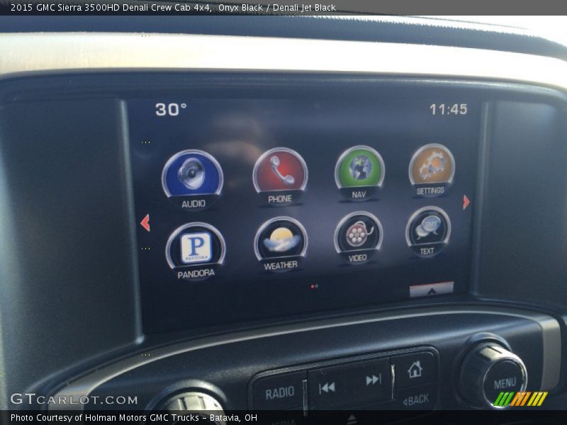 Onyx Black / Denali Jet Black 2015 GMC Sierra 3500HD Denali Crew Cab 4x4