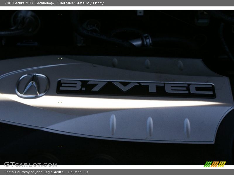 Billet Silver Metallic / Ebony 2008 Acura MDX Technology