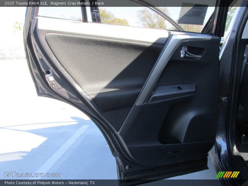 Magnetic Gray Metallic / Black 2015 Toyota RAV4 XLE