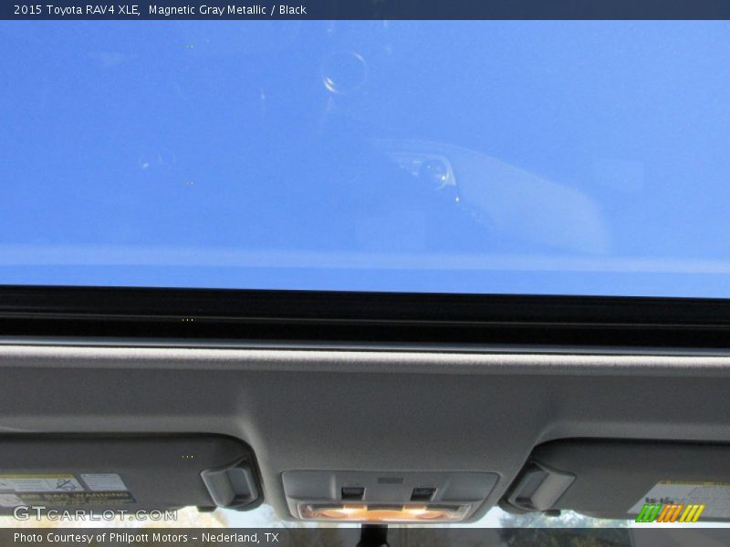 Magnetic Gray Metallic / Black 2015 Toyota RAV4 XLE