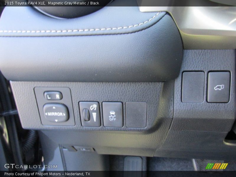 Magnetic Gray Metallic / Black 2015 Toyota RAV4 XLE