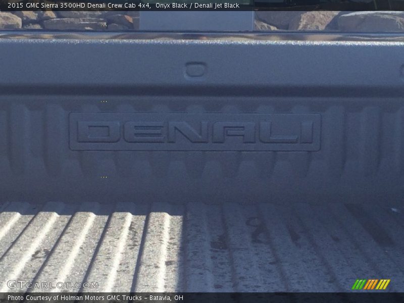 Onyx Black / Denali Jet Black 2015 GMC Sierra 3500HD Denali Crew Cab 4x4