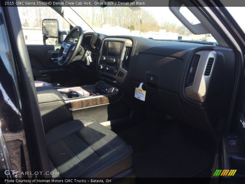Onyx Black / Denali Jet Black 2015 GMC Sierra 3500HD Denali Crew Cab 4x4