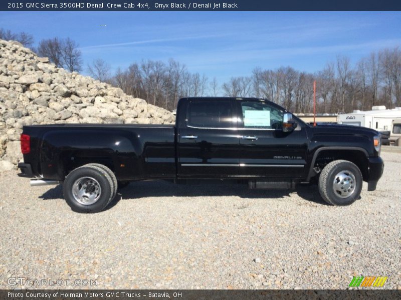 Onyx Black / Denali Jet Black 2015 GMC Sierra 3500HD Denali Crew Cab 4x4