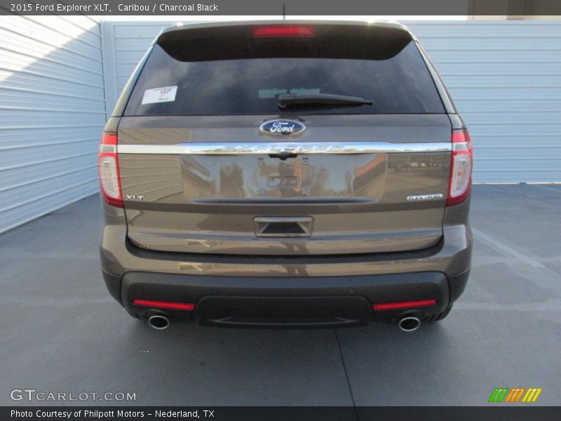 Caribou / Charcoal Black 2015 Ford Explorer XLT