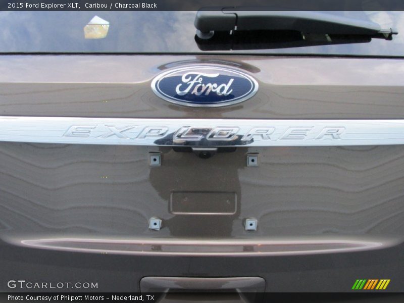Caribou / Charcoal Black 2015 Ford Explorer XLT