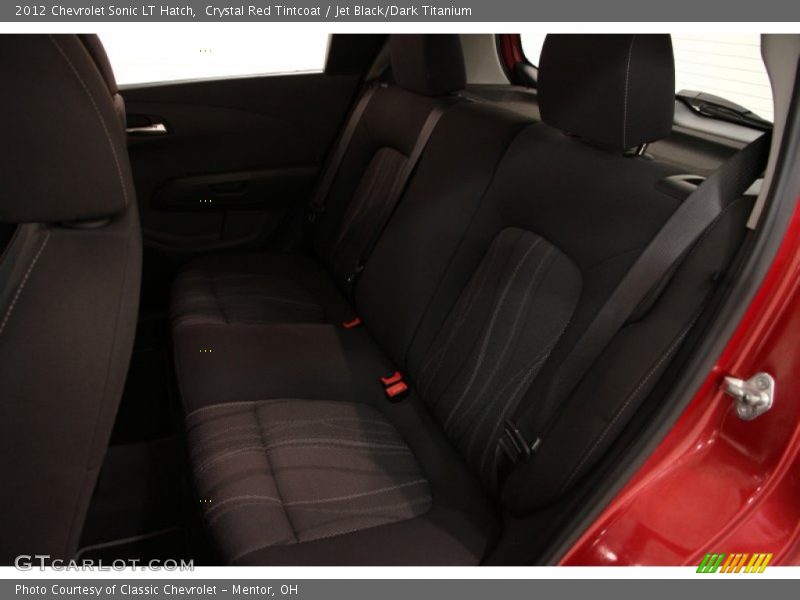 Crystal Red Tintcoat / Jet Black/Dark Titanium 2012 Chevrolet Sonic LT Hatch