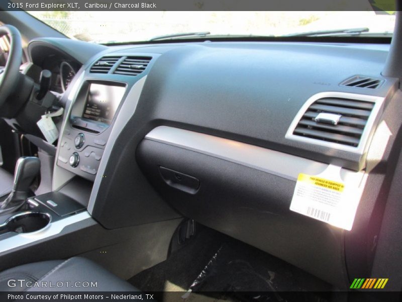 Caribou / Charcoal Black 2015 Ford Explorer XLT