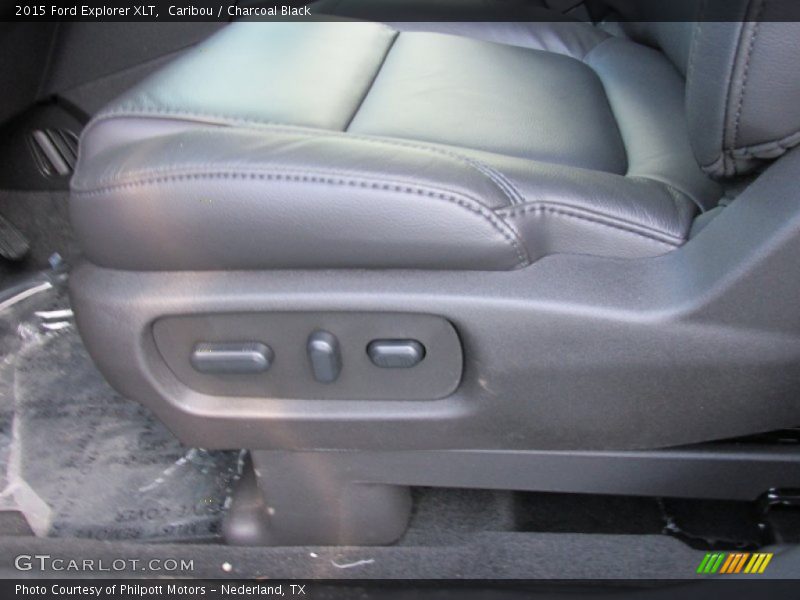 Caribou / Charcoal Black 2015 Ford Explorer XLT