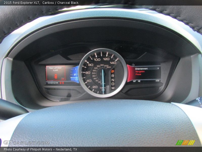 Caribou / Charcoal Black 2015 Ford Explorer XLT