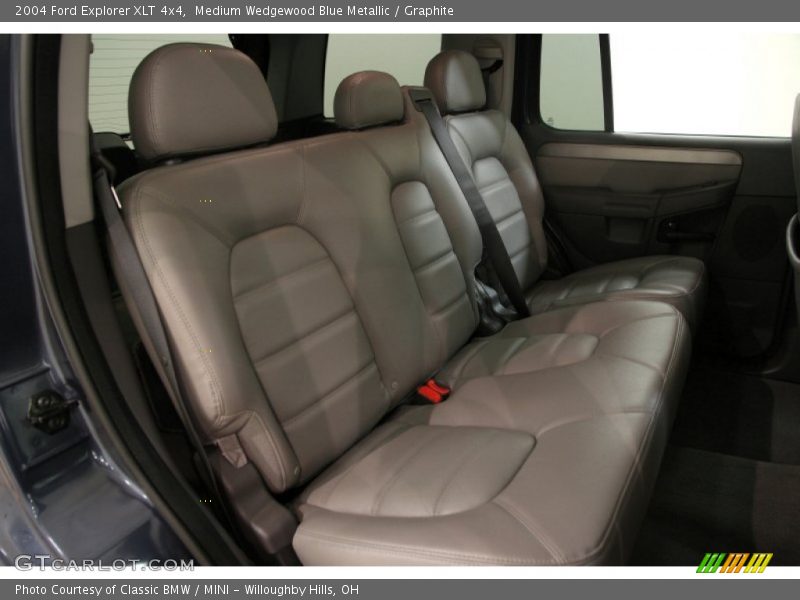 Medium Wedgewood Blue Metallic / Graphite 2004 Ford Explorer XLT 4x4