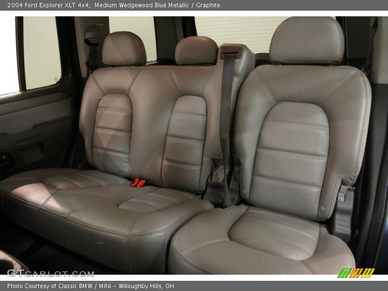 Medium Wedgewood Blue Metallic / Graphite 2004 Ford Explorer XLT 4x4