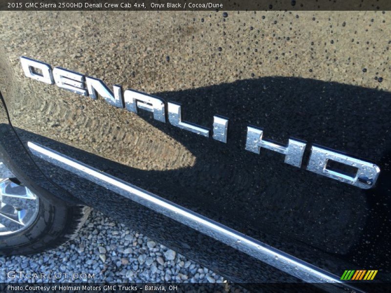 Onyx Black / Cocoa/Dune 2015 GMC Sierra 2500HD Denali Crew Cab 4x4