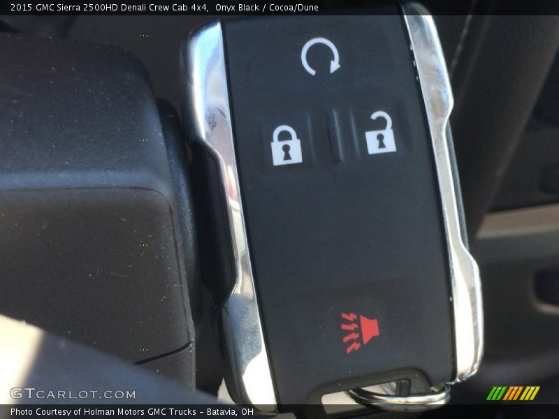 Onyx Black / Cocoa/Dune 2015 GMC Sierra 2500HD Denali Crew Cab 4x4