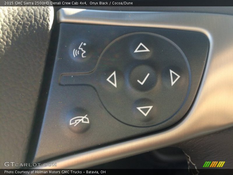 Onyx Black / Cocoa/Dune 2015 GMC Sierra 2500HD Denali Crew Cab 4x4