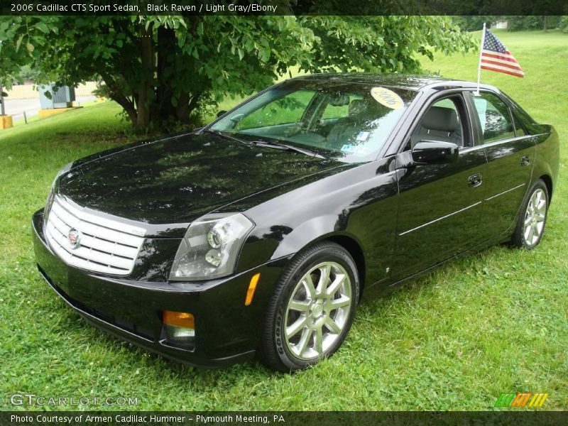 Black Raven / Light Gray/Ebony 2006 Cadillac CTS Sport Sedan