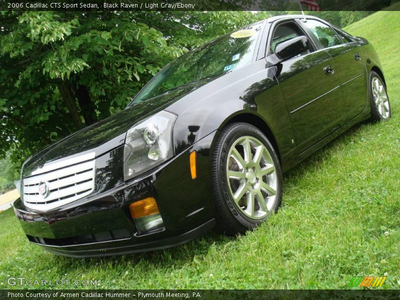 Black Raven / Light Gray/Ebony 2006 Cadillac CTS Sport Sedan