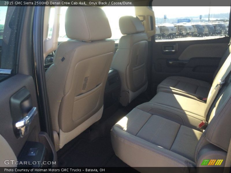 Onyx Black / Cocoa/Dune 2015 GMC Sierra 2500HD Denali Crew Cab 4x4