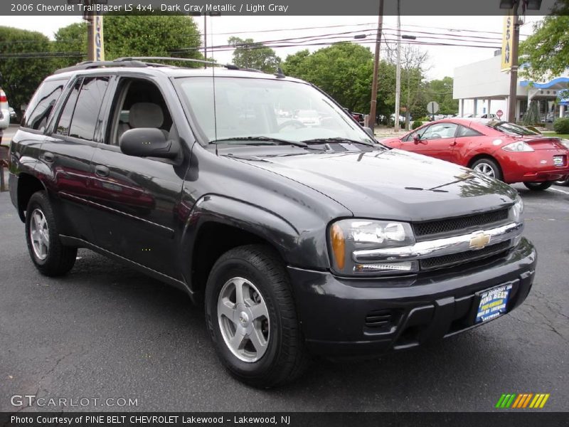 Dark Gray Metallic / Light Gray 2006 Chevrolet TrailBlazer LS 4x4
