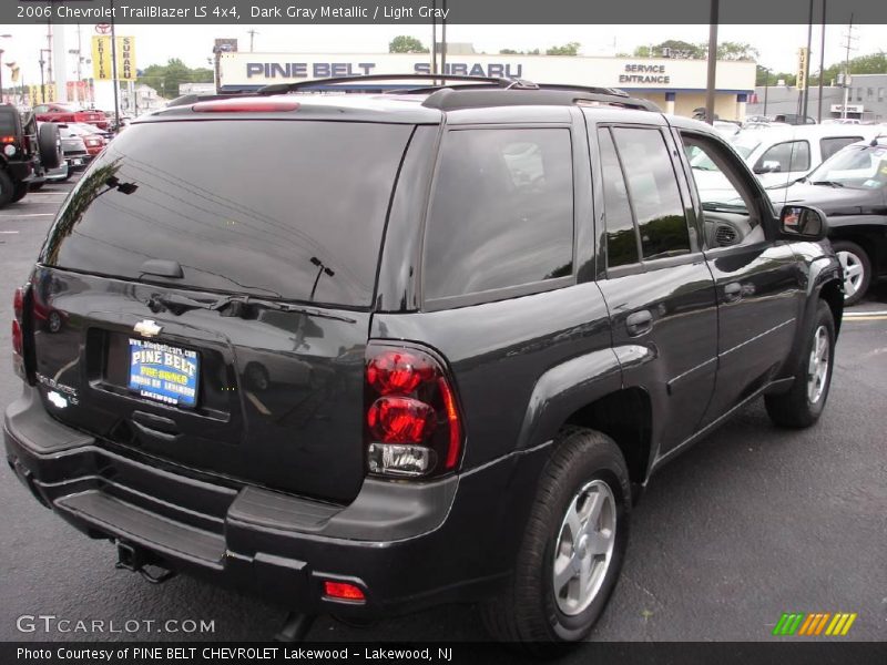 Dark Gray Metallic / Light Gray 2006 Chevrolet TrailBlazer LS 4x4