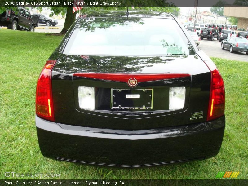 Black Raven / Light Gray/Ebony 2006 Cadillac CTS Sport Sedan