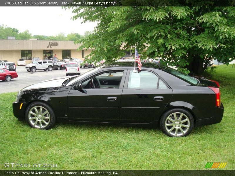 Black Raven / Light Gray/Ebony 2006 Cadillac CTS Sport Sedan