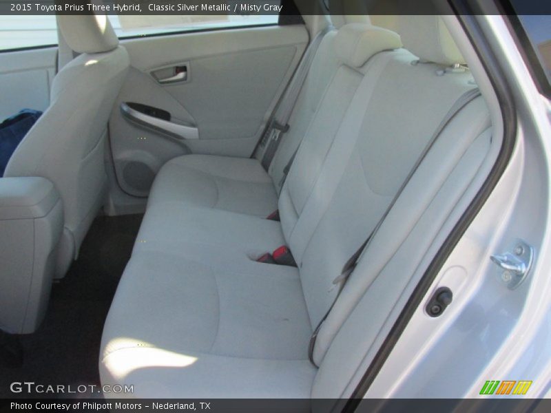 Classic Silver Metallic / Misty Gray 2015 Toyota Prius Three Hybrid