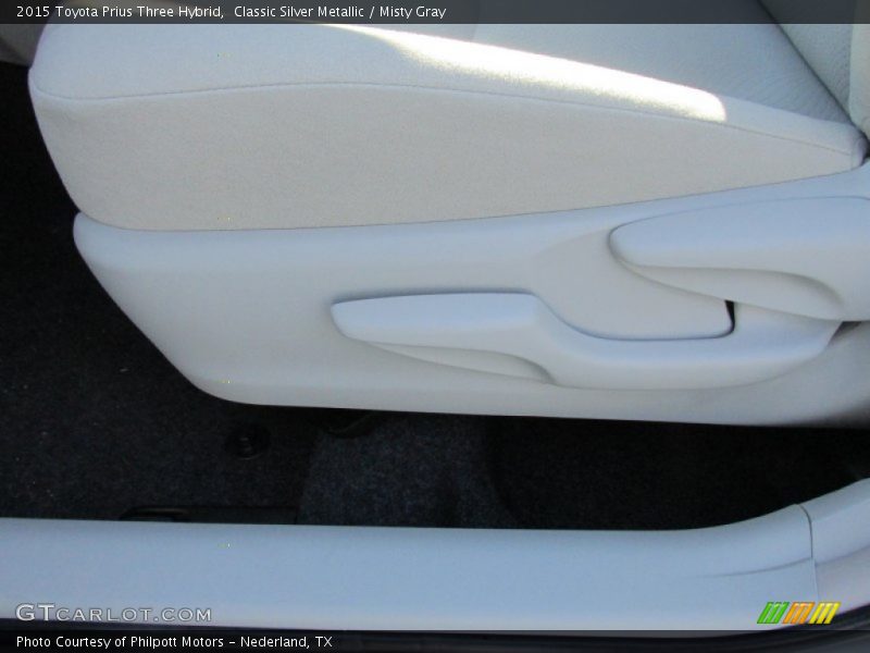 Classic Silver Metallic / Misty Gray 2015 Toyota Prius Three Hybrid