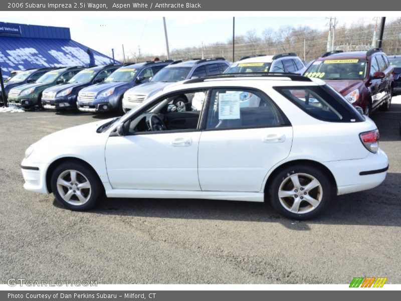 Aspen White / Anthracite Black 2006 Subaru Impreza 2.5i Wagon