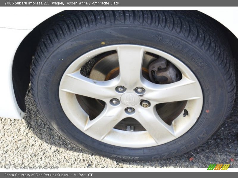 Aspen White / Anthracite Black 2006 Subaru Impreza 2.5i Wagon