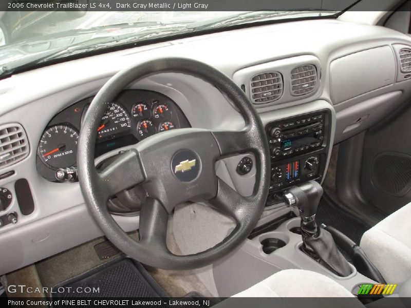 Dark Gray Metallic / Light Gray 2006 Chevrolet TrailBlazer LS 4x4