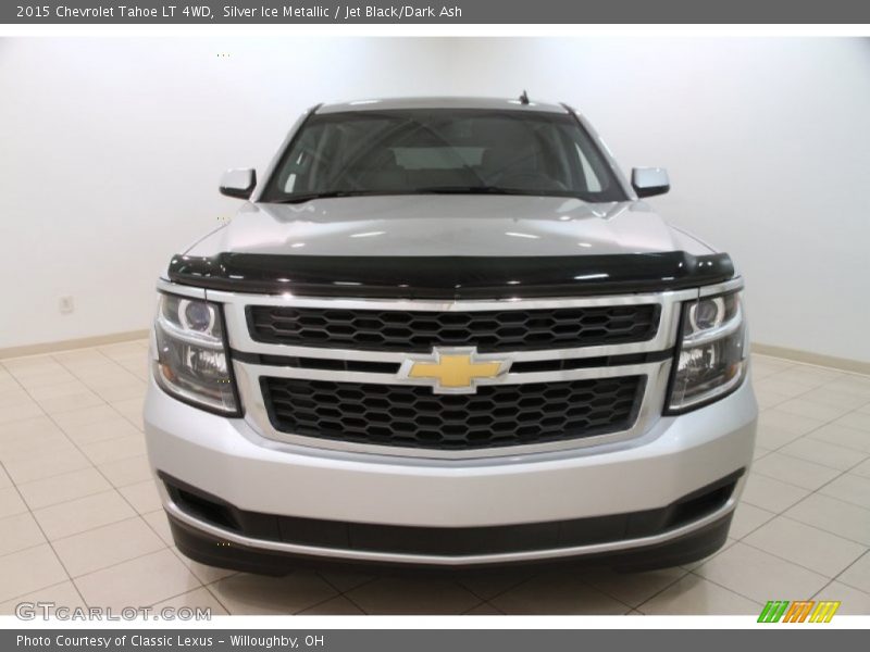 Silver Ice Metallic / Jet Black/Dark Ash 2015 Chevrolet Tahoe LT 4WD