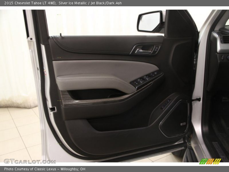Silver Ice Metallic / Jet Black/Dark Ash 2015 Chevrolet Tahoe LT 4WD