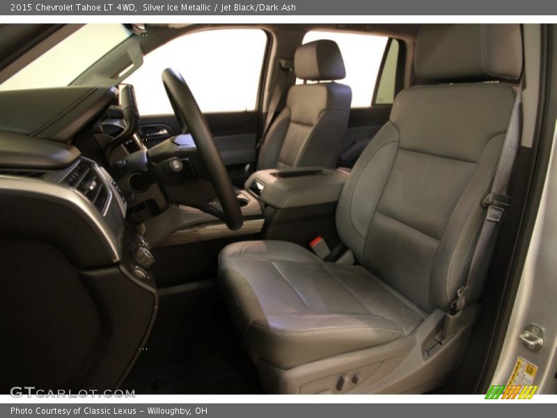 Silver Ice Metallic / Jet Black/Dark Ash 2015 Chevrolet Tahoe LT 4WD