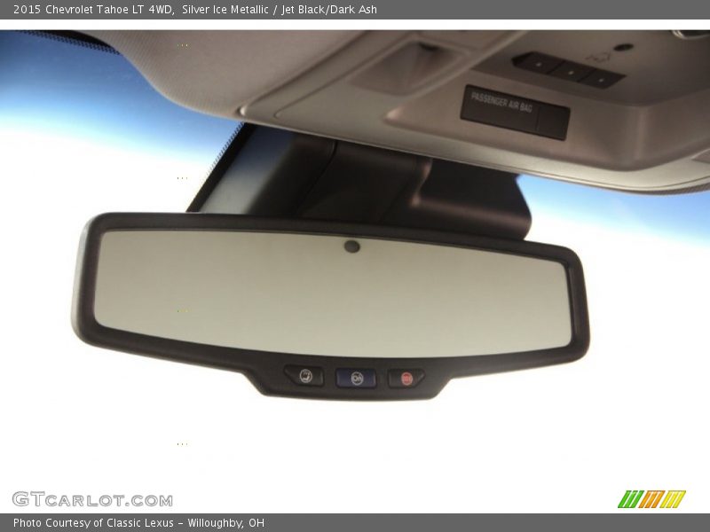 Silver Ice Metallic / Jet Black/Dark Ash 2015 Chevrolet Tahoe LT 4WD