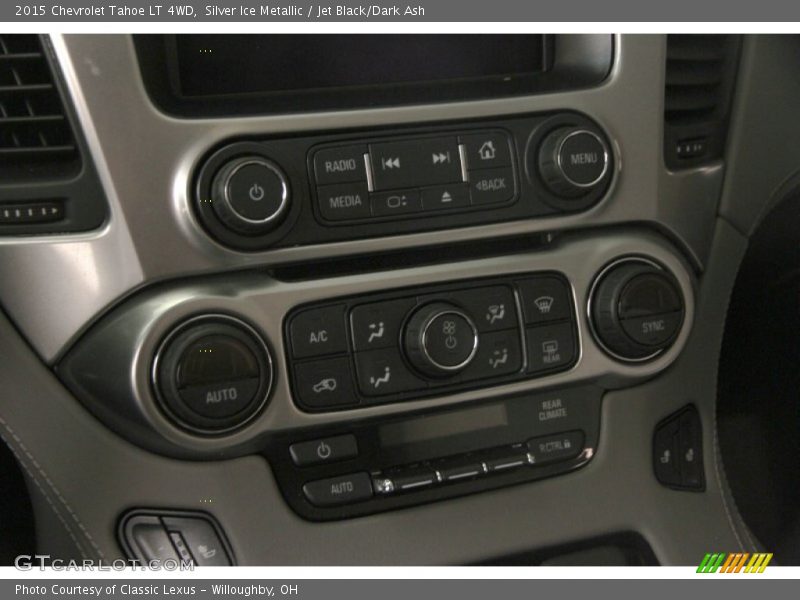 Silver Ice Metallic / Jet Black/Dark Ash 2015 Chevrolet Tahoe LT 4WD