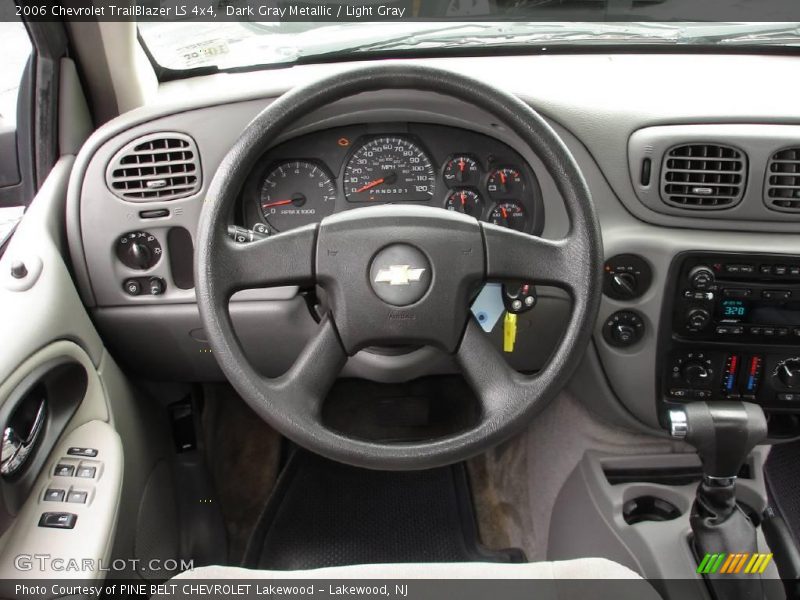 Dark Gray Metallic / Light Gray 2006 Chevrolet TrailBlazer LS 4x4