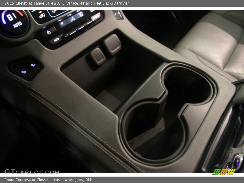 Silver Ice Metallic / Jet Black/Dark Ash 2015 Chevrolet Tahoe LT 4WD