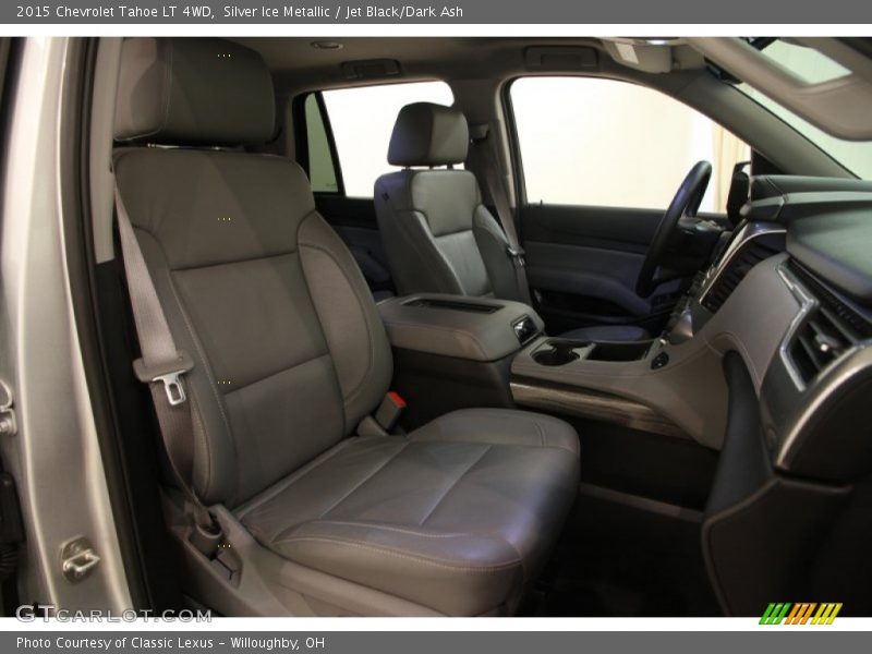 Silver Ice Metallic / Jet Black/Dark Ash 2015 Chevrolet Tahoe LT 4WD