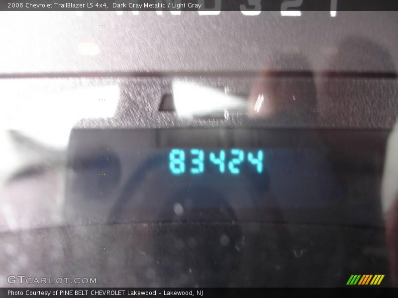 Dark Gray Metallic / Light Gray 2006 Chevrolet TrailBlazer LS 4x4