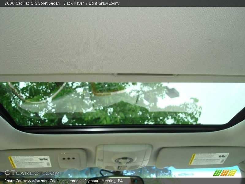 Black Raven / Light Gray/Ebony 2006 Cadillac CTS Sport Sedan