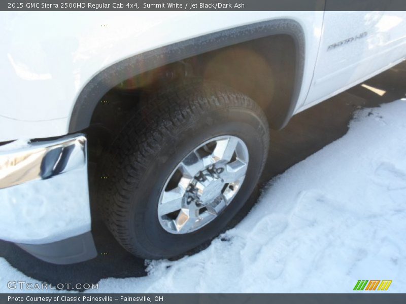 Summit White / Jet Black/Dark Ash 2015 GMC Sierra 2500HD Regular Cab 4x4